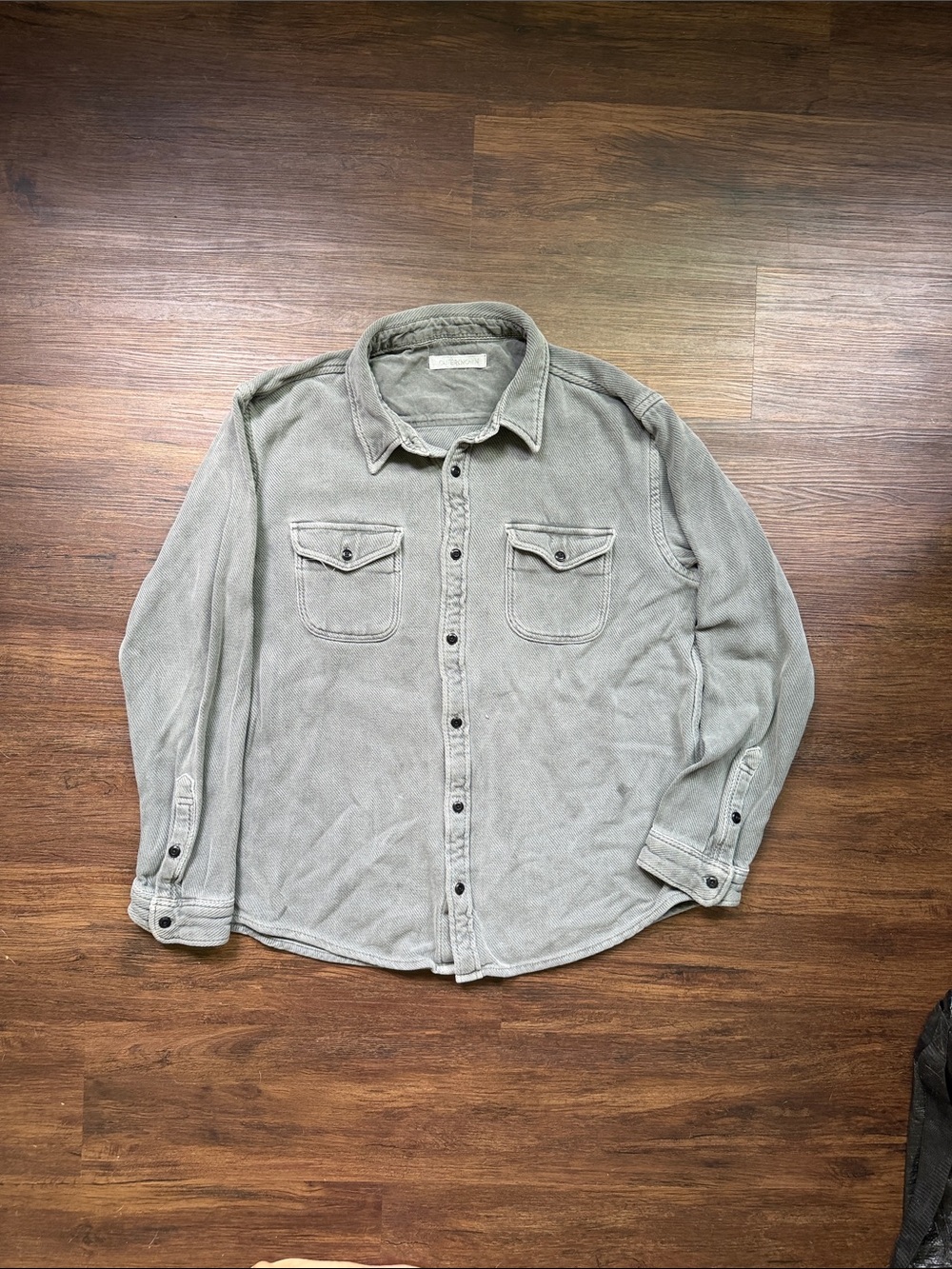 Outerknown Men's Blanket Shirt in Gray